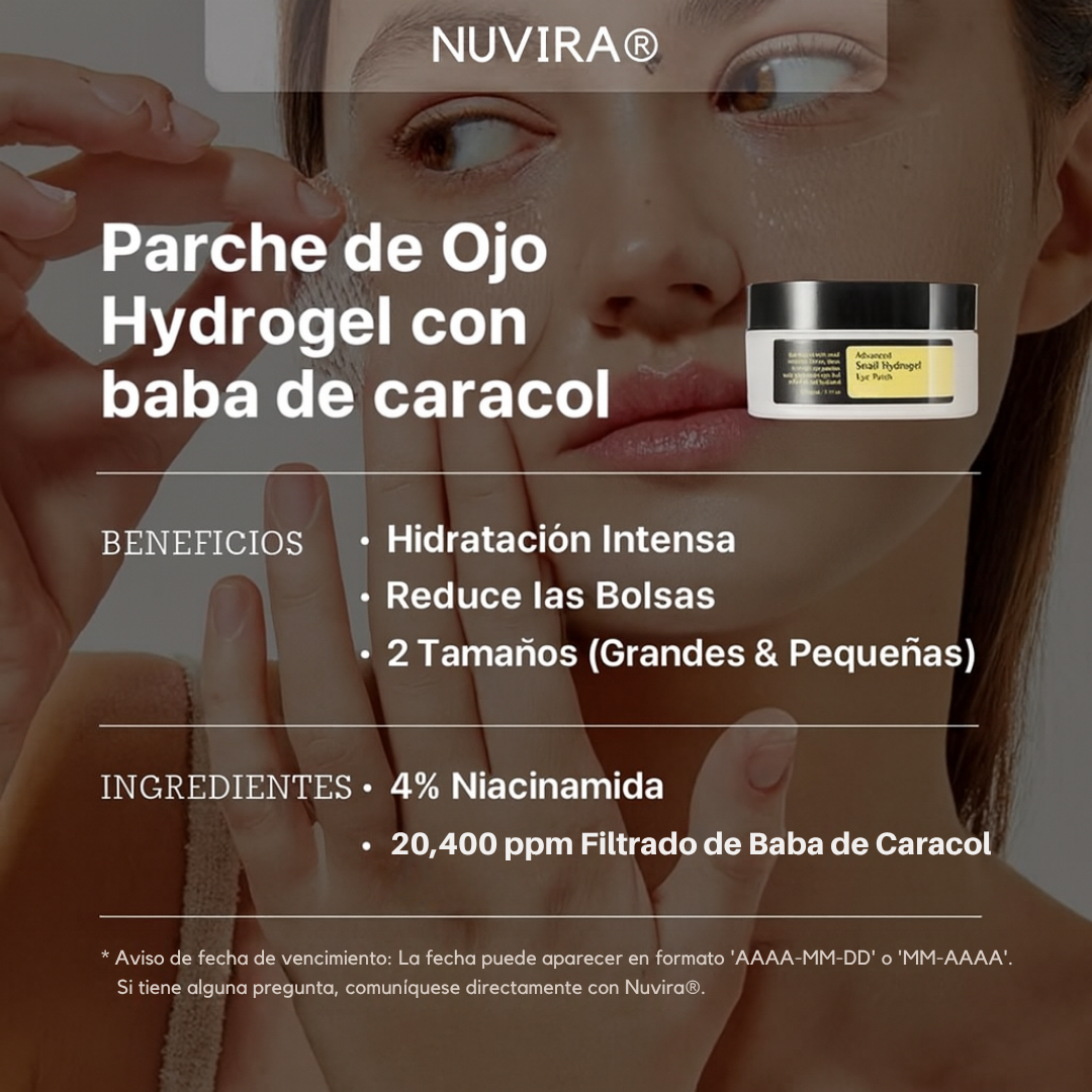 Nuvira® Parches Hidrogel de Caracol