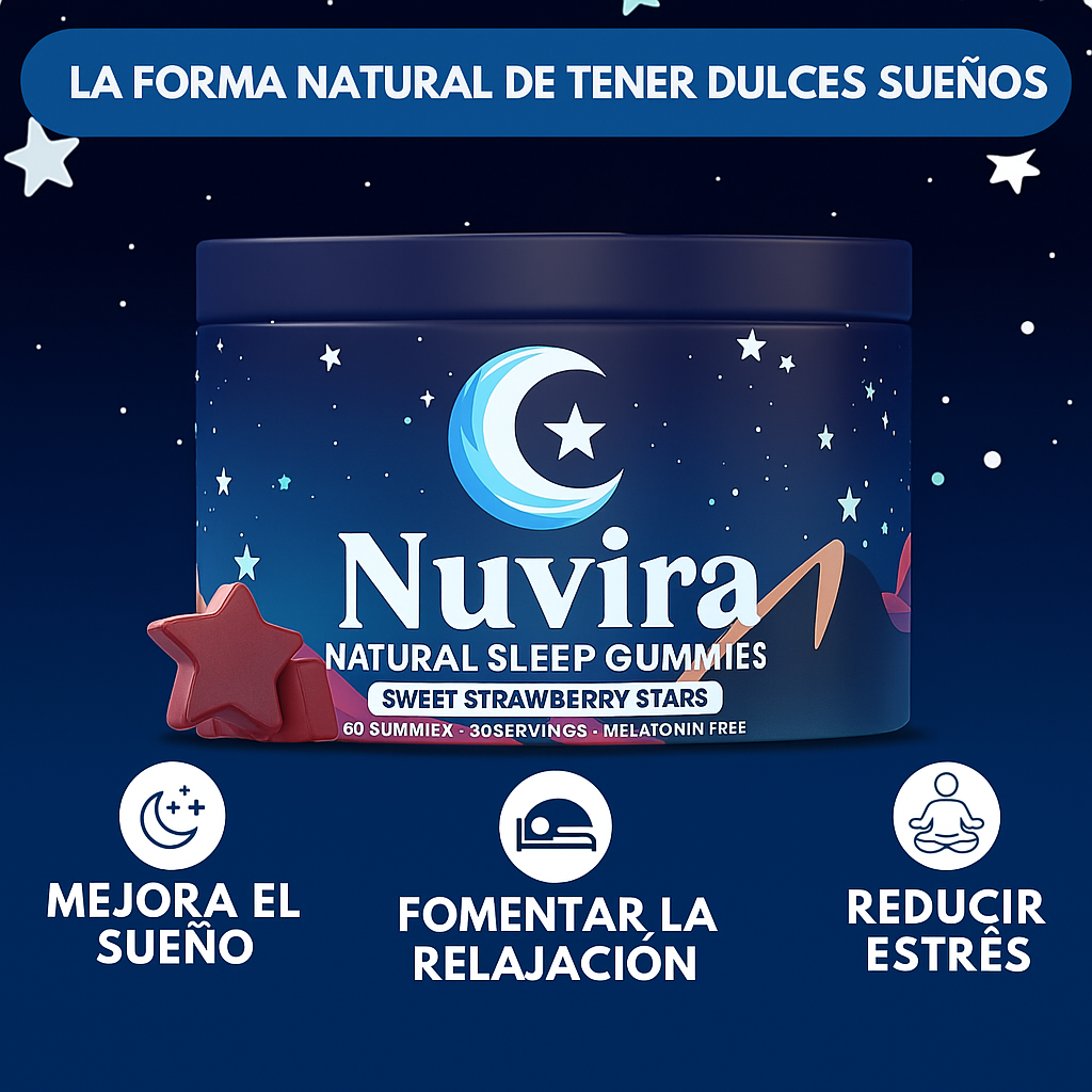 Nuvira® Natural Sleep Gummies
